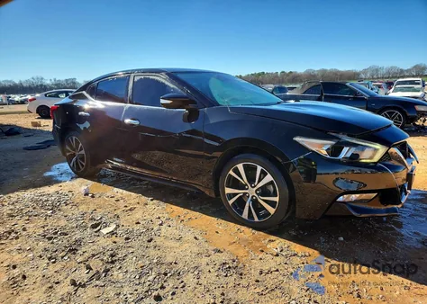2017 Nissan Maxima 3.5S z USA, uszkodzony, nr VIN 1N4AA6AP3HC443534